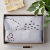 Schattigee Katten Vlinders Spring Decoupage Tissuepapier (Geschenk)