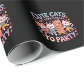 Schattigee katten zijn altijd klaar om leuk en kle cadeaupapier (Rol Hoek)