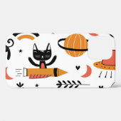 Schattigee kattenastronauten: Kinder  ontwerp. Case-Mate iPhone Case (Achterkant (horizontaal))