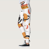 Schattigee kattenastronauten: Kinder  ontwerp. Leggings (Links)