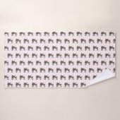 Schattigee kattenbadhanddoek badhanddoek (Badhanddoek)