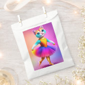 Schattigee kattenballerina bedankzakje (Geknipt)