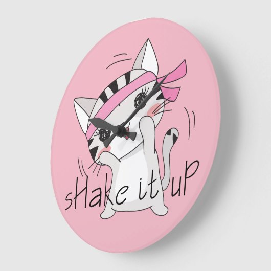 Schattigee kattendieren werken klok uit (Hoek)