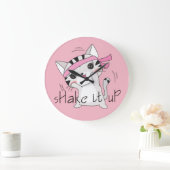 Schattigee kattendieren werken klok uit (Huis)