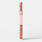 Schattigee kattengezichten, naadloos patroon. Case-Mate iPhone case (Achterkant / Rechts)