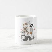 SCHATTIGEE KATTENGROEP | CAT LOVERS DESIGN KOOP NU KOFFIEMOK (Center)