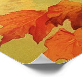 Schattigee Kattenherfst Poster (Hoek)