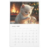Schattigee kattenkalender voor 2025 kalender (Jan 2027)