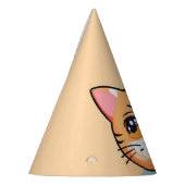 Schattigee kattenkitten huisdieren Verjaardagsfees Feesthoedjes (Links)