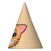 Schattigee kattenkitten huisdieren Verjaardagsfees Feesthoedjes (Rechts)