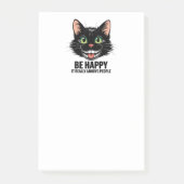 Schattigee kattenliefhebber cadeau Sarcastisch Kat Post-it® Notes (Voorkant)