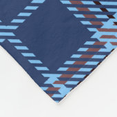 Schattigee kattenliefhebbers Animal Fleece Deken (Hoek)