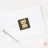 Schattigee kattenliefhebbers denken aan je sticker (Envelop)