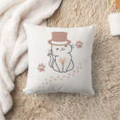 SCHATTIGEE KATTENLIEFHEBBERS PET, BLOEMENKAT KUSSEN (Deken)