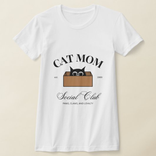 Schattigee Kattenmoeder - Huisdieren, Dieren, Hond T-shirt (Laagn)