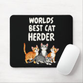 Schattigee Kattenmoeder Werelds Beste Kattenherder Muismat (Met muis)