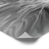 Schattigee Kattenogen Gezicht Water Kleur Olieverf Poster (Hoek)