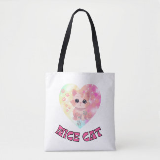 Schattigee kattenogen tote bag