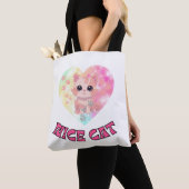 Schattigee kattenogen tote bag (Dichtbij)