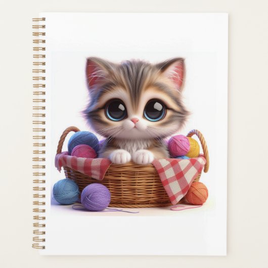 Schattigee kattenplanner planner (Voorkant)