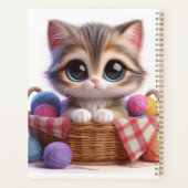 Schattigee kattenplanner planner (Achterkant)