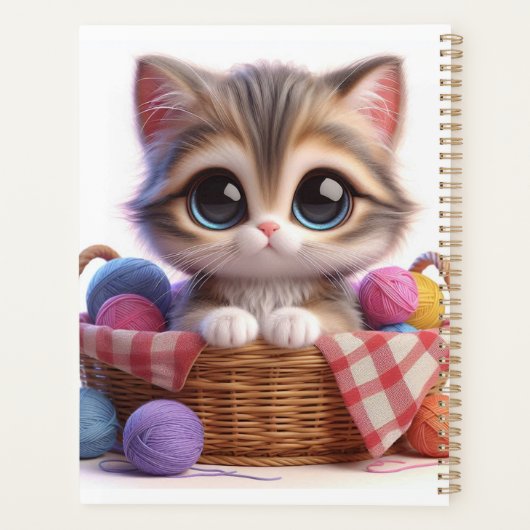 Schattigee kattenplanner planner (Achterkant)