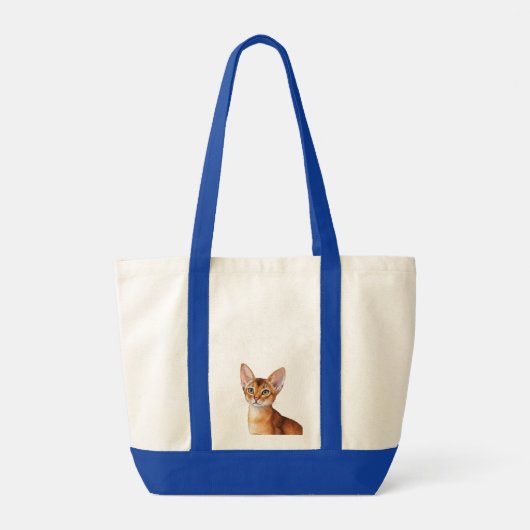 Schattigee kattenrassen waaronder een Abessijn Tote Bag (Achterkant)
