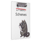 Schattigee kattenschema's Funny Cat Klembord (Rechts)