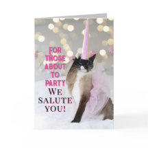 Schattigee kattenverjaardagsgroet