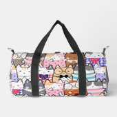 Schattigee Kawai Cats Plunjezak (Voorkant)