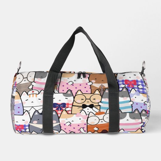 Schattigee Kawai Cats Plunjezak (Achterkant)