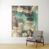 Schattigee Kawaii Anime in Zwembad Wandkleed (In situ)