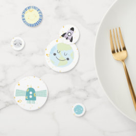 Schattigee Kawaii Astronomy Outer Space Party Confetti