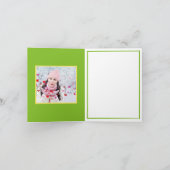 Schattigee Kawaii augurken en hamburgers Bedankkaart (Binnen)