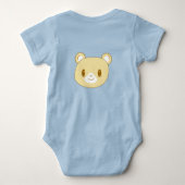 Schattigee Kawaii Baby Beer Cub Romper (Achterkant)