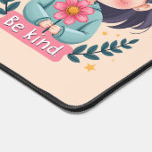 Schattigee Kawaii "Be Kind" Illustratie – Heilzame Bureaumat (Hoek)