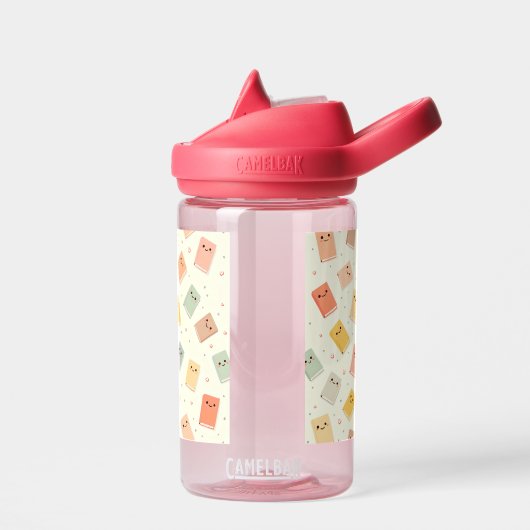 Schattigee Kawaii Boeken Waterfles (Links)