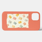 Schattigee Kawaii Books iPhone / iPad hoesje (Achterkant (horizontaal))