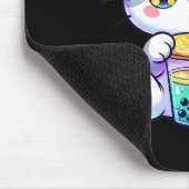 Schattigee Kawaii Bubble Tea Cat Japanese Kitten A Muismat (Hoek)
