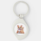 Schattigee Kawaii Cartoon Sleutelhanger (Voorkant)