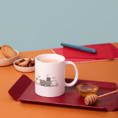 Schattigee Kawaii Cat Mok voor kattenliefhebbers