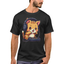 Schattigee Kawaii Cat Spelen Videogames - Schattig