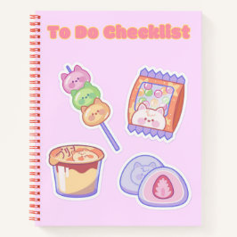 Schattigee Kawaii Checklist 💗✨ Notitieboek