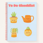 Schattigee Kawaii Checklist 💗✨💛🍓 Notitieboek (Voorkant)