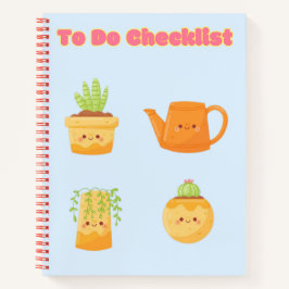 Schattigee Kawaii Checklist 💗✨💛🍓 Notitieboek