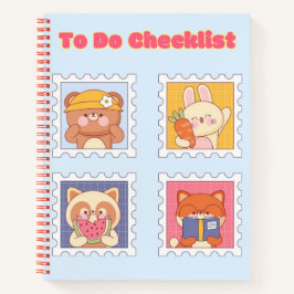 Schattigee Kawaii checklist ✨💗🌸 Notitieboek