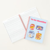 Schattigee Kawaii checklist ✨💗🌸 Notitieboek (Binnen)