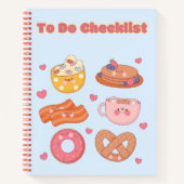 Schattigee Kawaii checklist ✨💗🌸 Notitieboek (Voorkant)