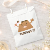 Schattigee Kawaii Chocolate PUDDING !!!! Bedankzakje (Geknipt)