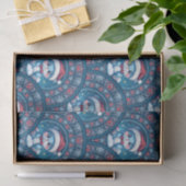 Schattigee Kawaii Christmas Beer Mandala Art Deco Tissuepapier (Geschenk)